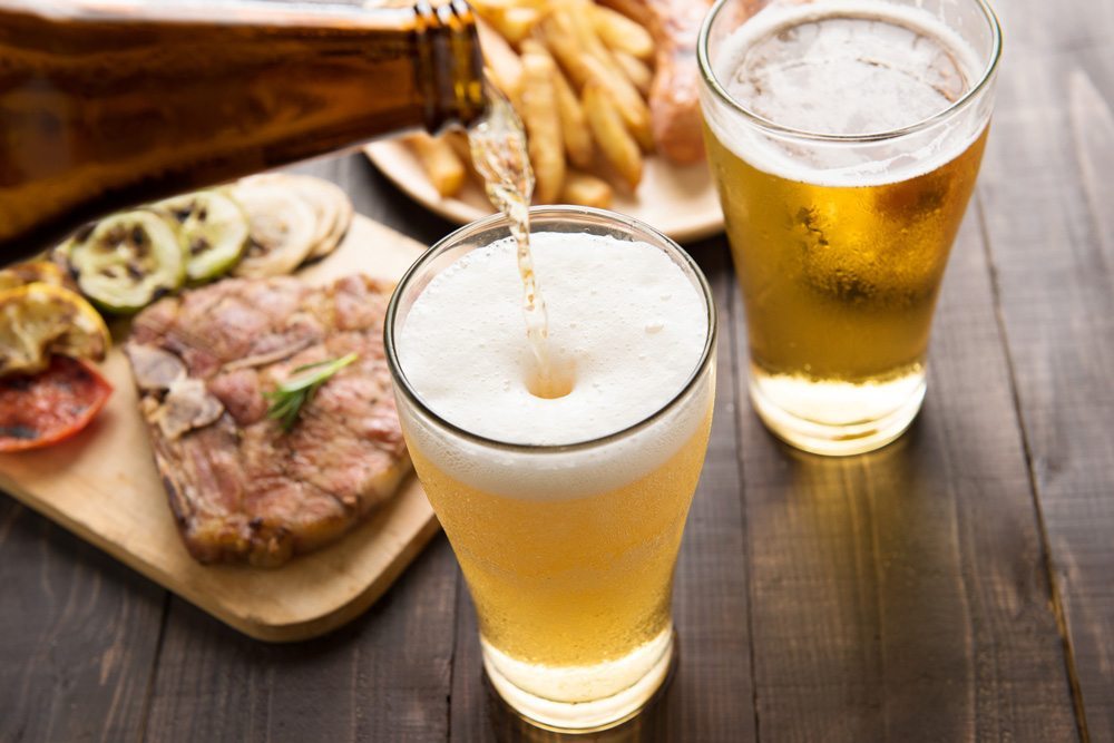 Beer and food example for taste and flavor, Generalbev.eu